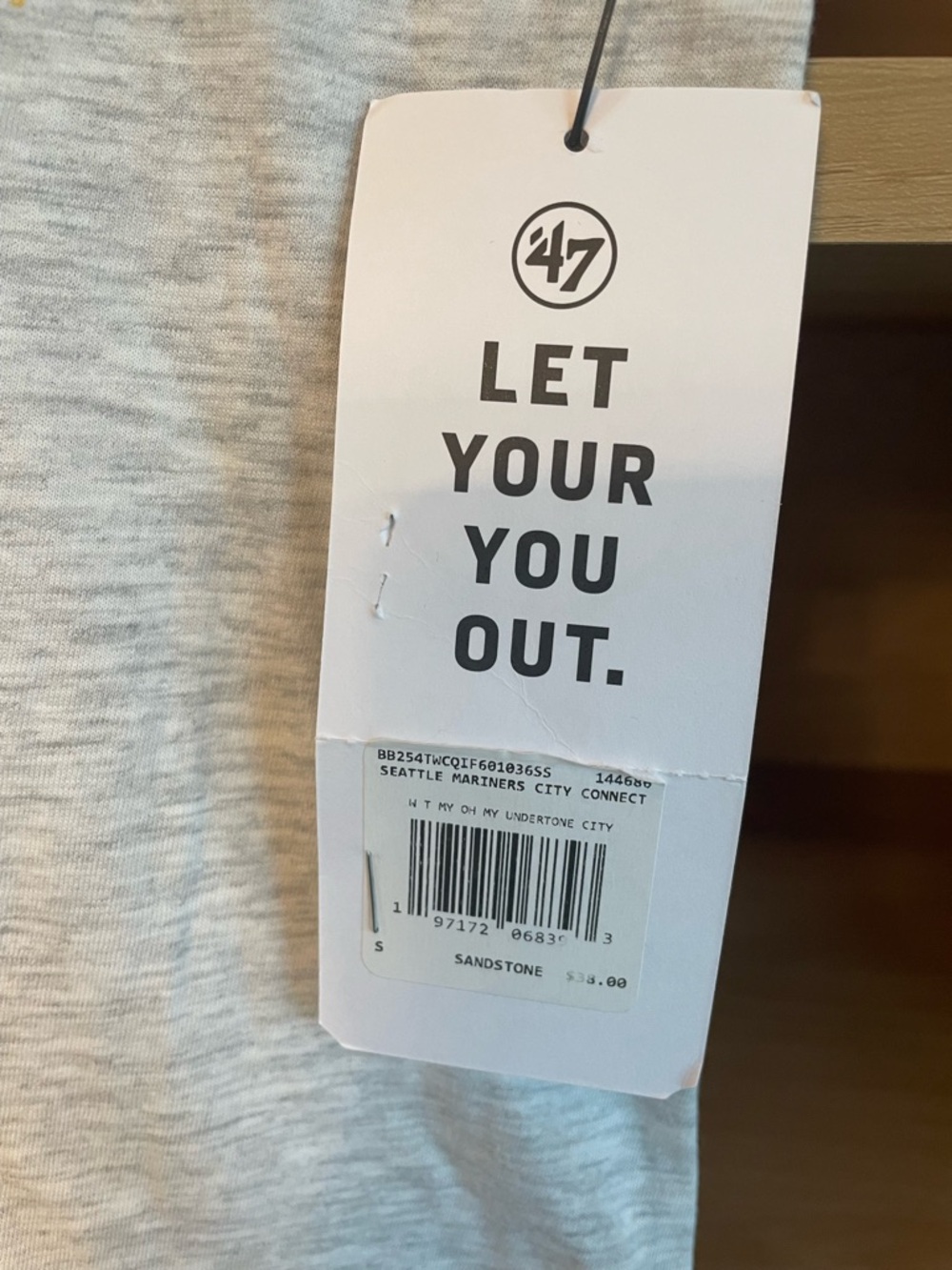 NWT Seattle Mariners Tee Size Small - Picture 7 of 7